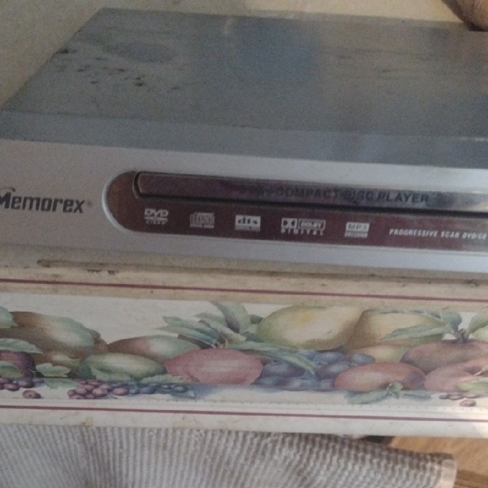 Memorex DVD Player Silver